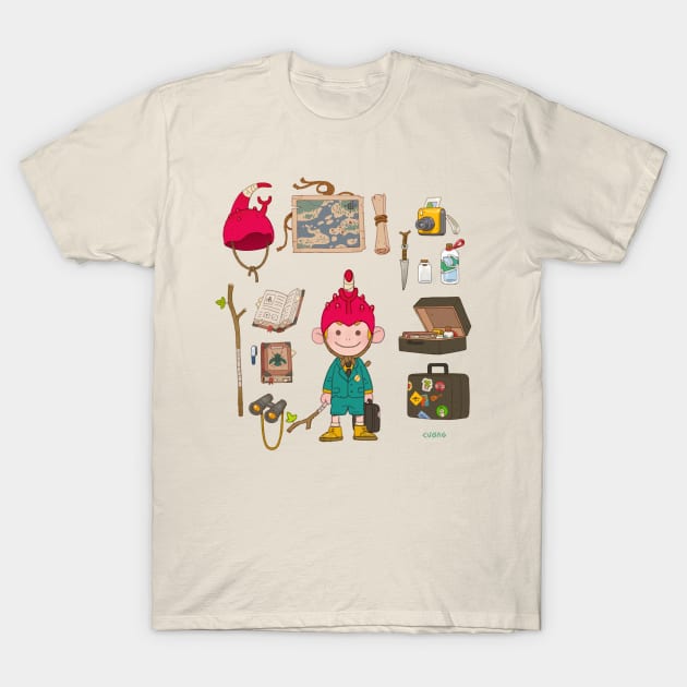 Adventure Pack T-Shirt by Victor13